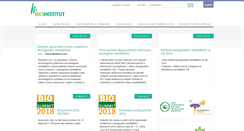 Desktop Screenshot of bioinstitut.cz